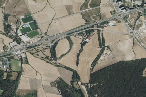 Vista aérea de garaje en Vitoria (Araba/Álava)