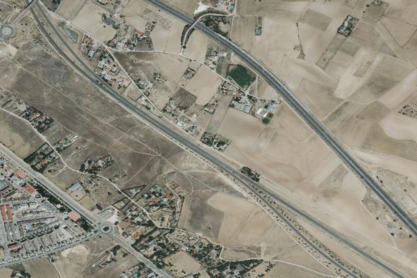 Vista aérea de vivienda en Albacete (Albacete)