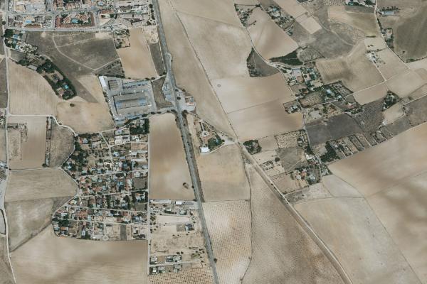 Vista aérea de local comercial en Albacete (Albacete)