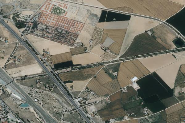 Vista aérea de garaje en Albacete (Albacete)