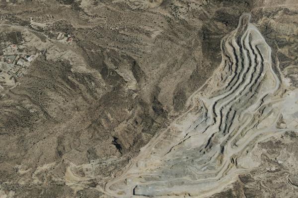 Vista aérea de vivienda en Rojales (Alicante/Alacant)