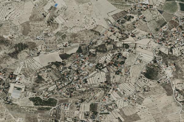 Vista aérea de vivienda en Monforte del Cid (Alicante/Alacant)