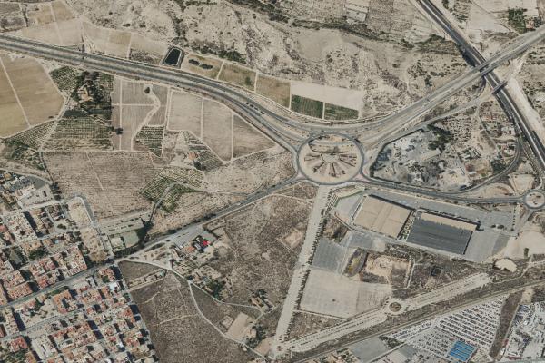 Vista aérea de local comercial en Orihuela costa (Alicante/Alacant)
