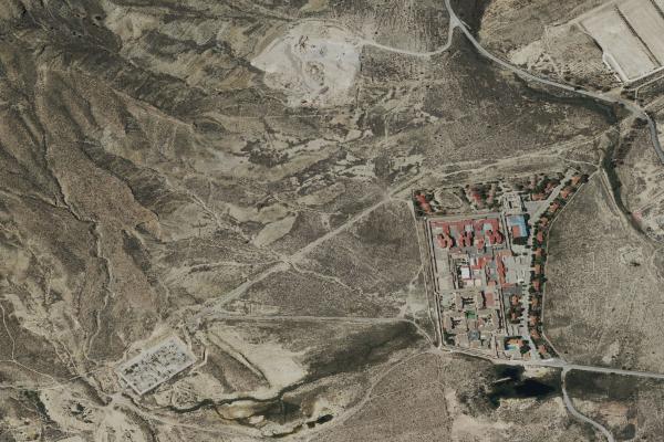 Vista aérea de vivienda en Elche (Alicante/Alacant)
