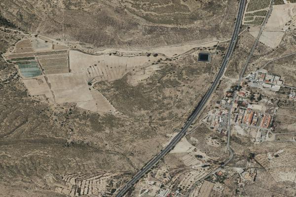 Vista aérea de vivienda en Torrevieja (Alicante/Alacant)