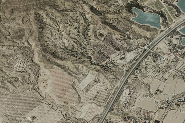 Vista aérea de finca rústica en Rojales (Alicante/Alacant)