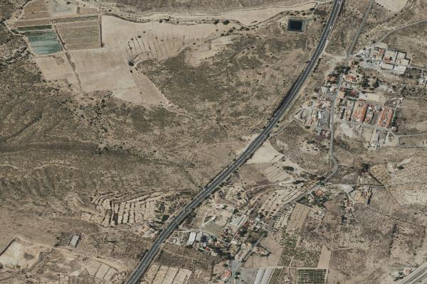 Vista aérea de vivienda en Torrevieja (Alicante/Alacant)