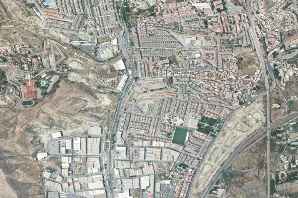 Vista aérea de trastero en Cuevas del Almanzora (Almería)