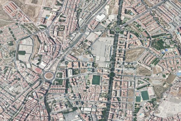 Vista aérea de trastero en Cuevas del Almanzora (Almería)
