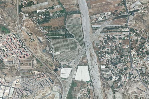 Vista aérea de garaje en Ejido (el) (Almería)