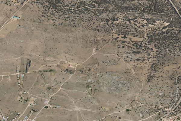 Vista aérea de solar en Tornadizos (Ávila)