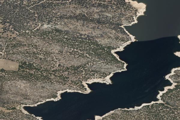 Vista aérea de garaje en El Barraco (Ávila)
