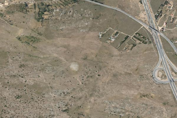 Vista aérea de garaje en El Barraco (Ávila)
