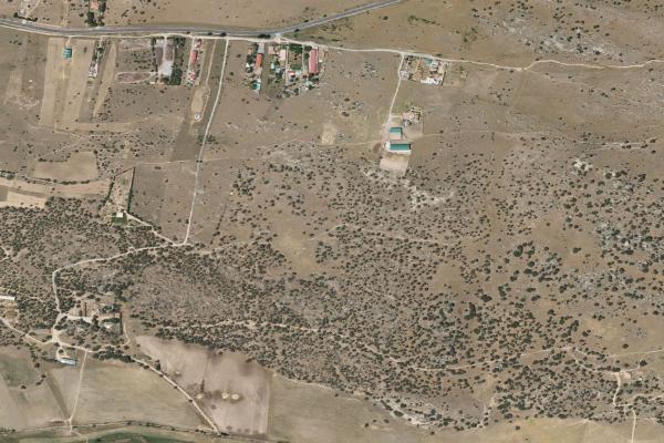 Vista aérea de garaje en El Barraco (Ávila)