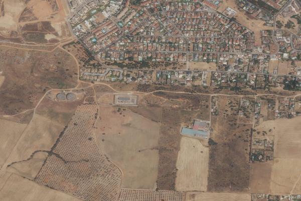 Vista aérea de finca rústica en Codosera (la) (Badajoz)