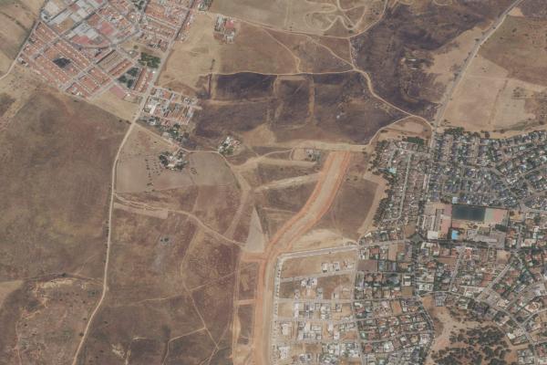 Vista aérea de garaje en Badajoz (Badajoz)