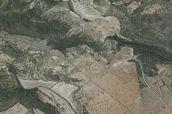 Vista aérea de garaje en Maó (Illes Balears)