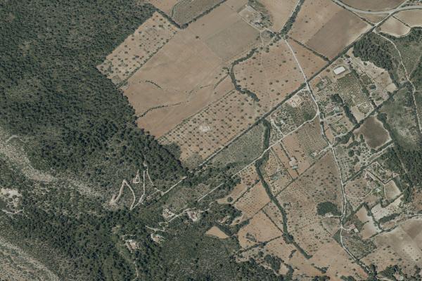 Vista aérea de garaje en Palma (Illes Balears)