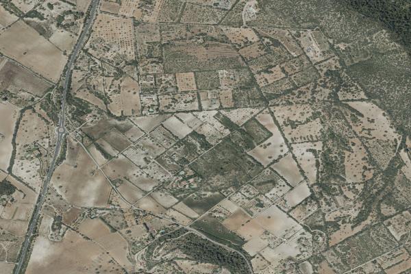 Vista aérea de garaje en Palma (Illes Balears)