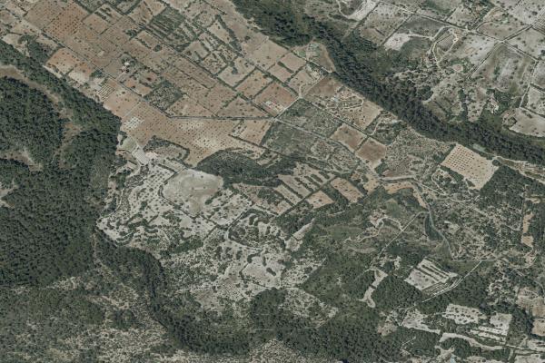 Vista aérea de garaje en Palma de Mallorca (Illes Balears)