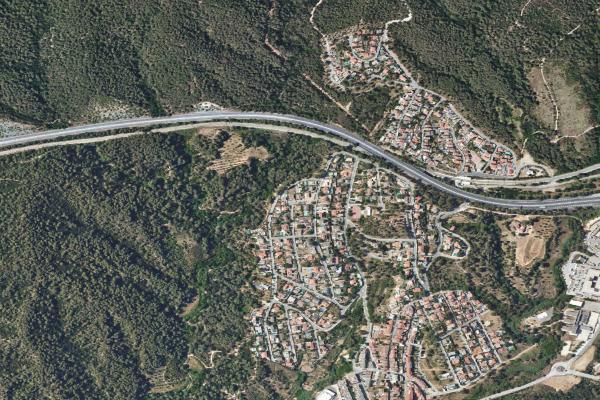 Vista aérea de inmueble en Sant Pere de Ribes (Barcelona)