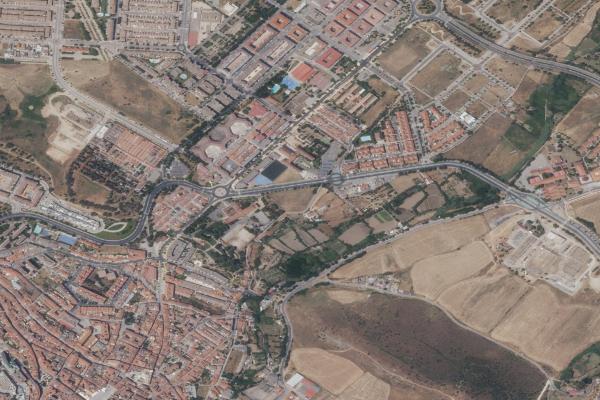 Vista aérea de local comercial en Caceres (Cáceres)