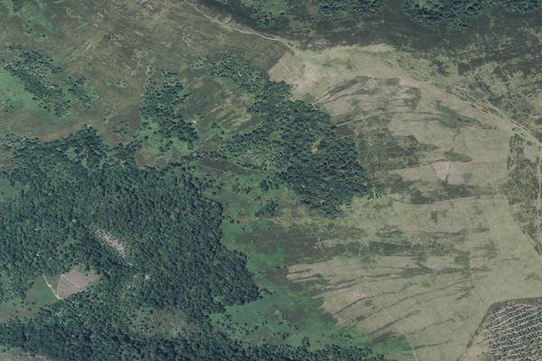 Vista aérea de vivienda en Camargo (Cantabria)
