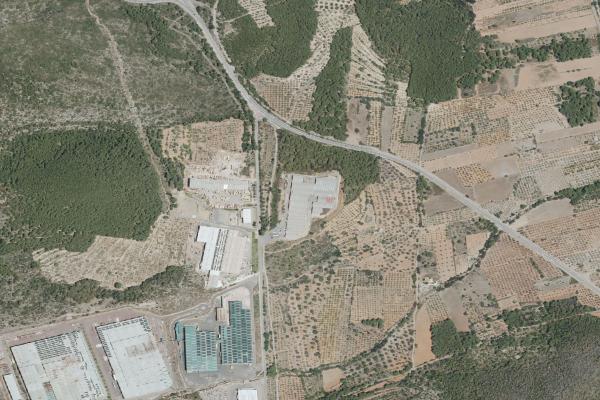 Vista aérea de vivienda en Vila-Real (Castellón/Castelló)