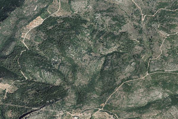 Vista aérea de vivienda en Burriana (Castellón/Castelló)