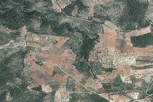 Vista aérea de inmueble en Alcossebre (Castellón/Castelló)