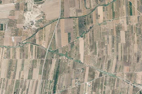 Vista aérea de inmueble en Soneja (Castellón/Castelló)