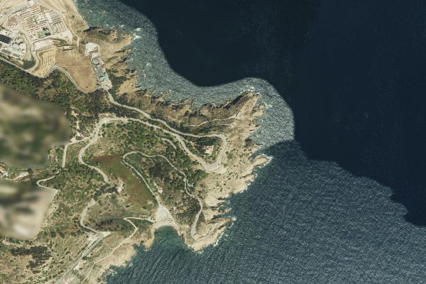 Vista aérea de garaje en Ceuta (Ceuta)
