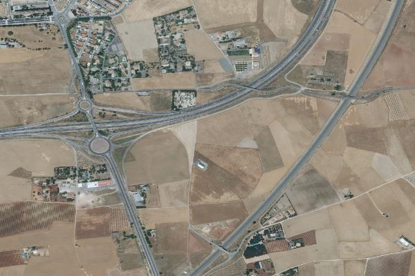 Vista aérea de trastero en Pozuelo de Calatrava (Ciudad Real)