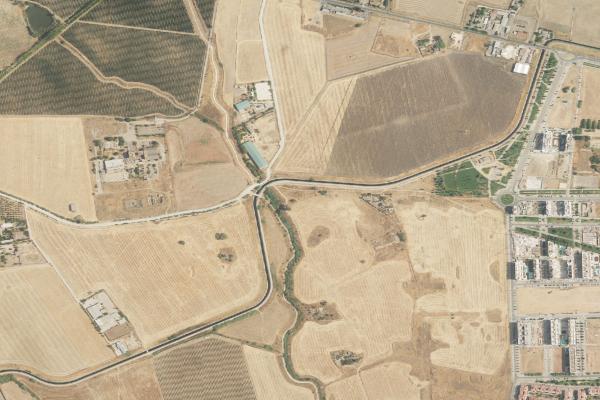 Vista aérea de vivienda en PUENTE Genil (Córdoba)