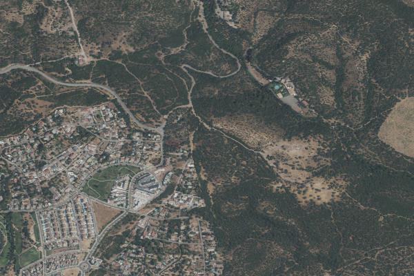 Vista aérea de vivienda en Cordoba (Córdoba)
