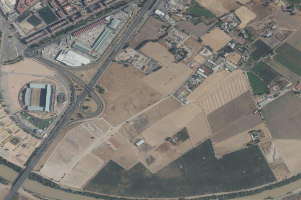 Vista aérea de vivienda en Córdoba (Córdoba)