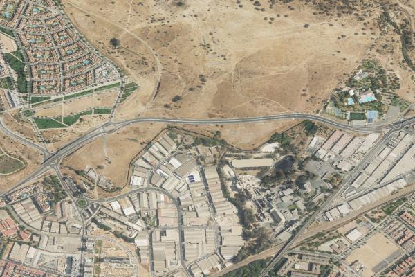 Vista aérea de vivienda en Cordoba (Córdoba)
