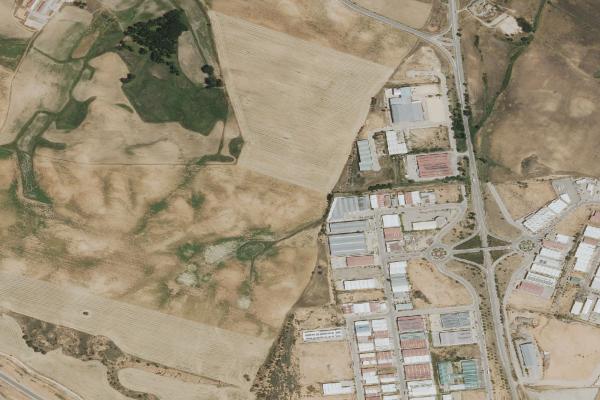 Vista aérea de finca rústica en Sisante (Cuenca)