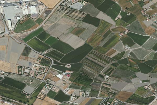 Vista aérea de local comercial en Durcal (Granada)