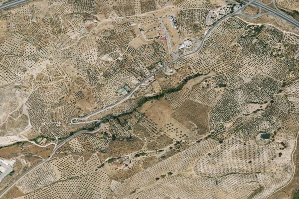 Vista aérea de inmueble en La Zubia (Granada)