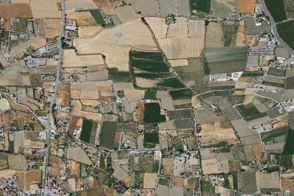 Vista aérea de inmueble en La Zubia (Granada)