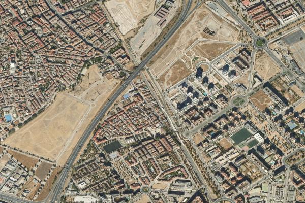 Vista aérea de inmueble en La Zubia (Granada)