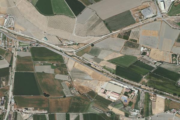 Vista aérea de inmueble en La Zubia (Granada)