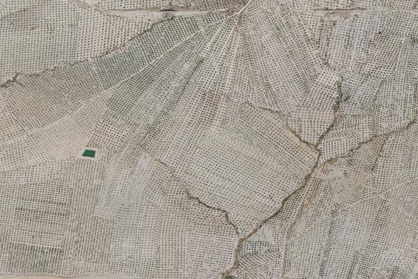 Vista aérea de garaje en Cazorla (Jaén)