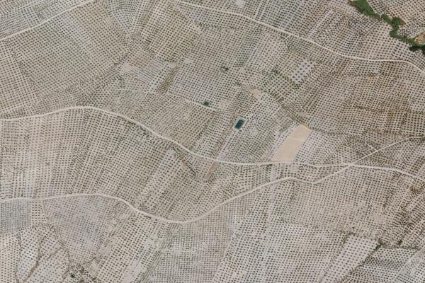 Vista aérea de vivienda en Cazorla (Jaén)