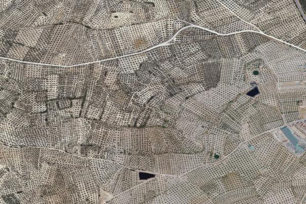 Vista aérea de vivienda en Jaen (Jaén)
