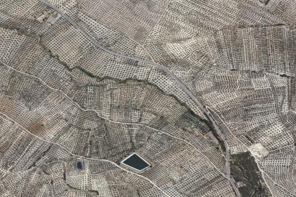 Vista aérea de vivienda en Bailen (Jaén)