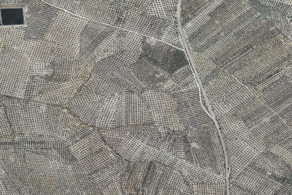 Vista aérea de vivienda en Bailen (Jaén)