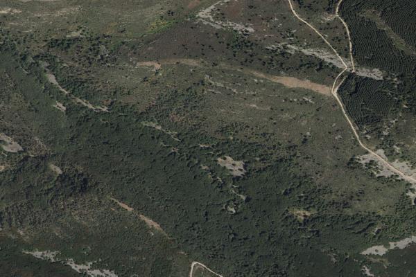 Vista aérea de vivienda en Villamediana de Iregua (La Rioja)