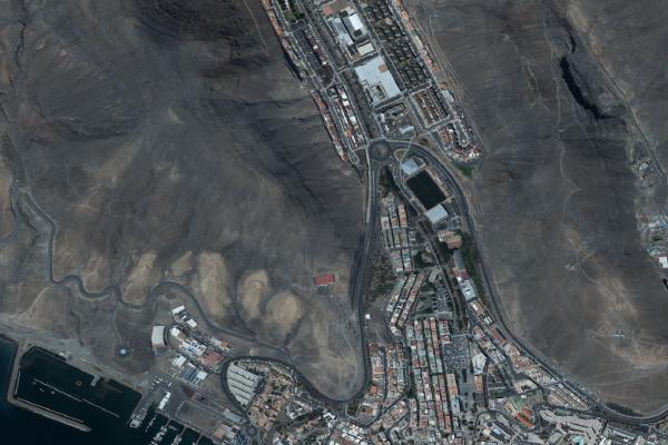 Vista aérea de trastero en Santa Lucia (Las Palmas)